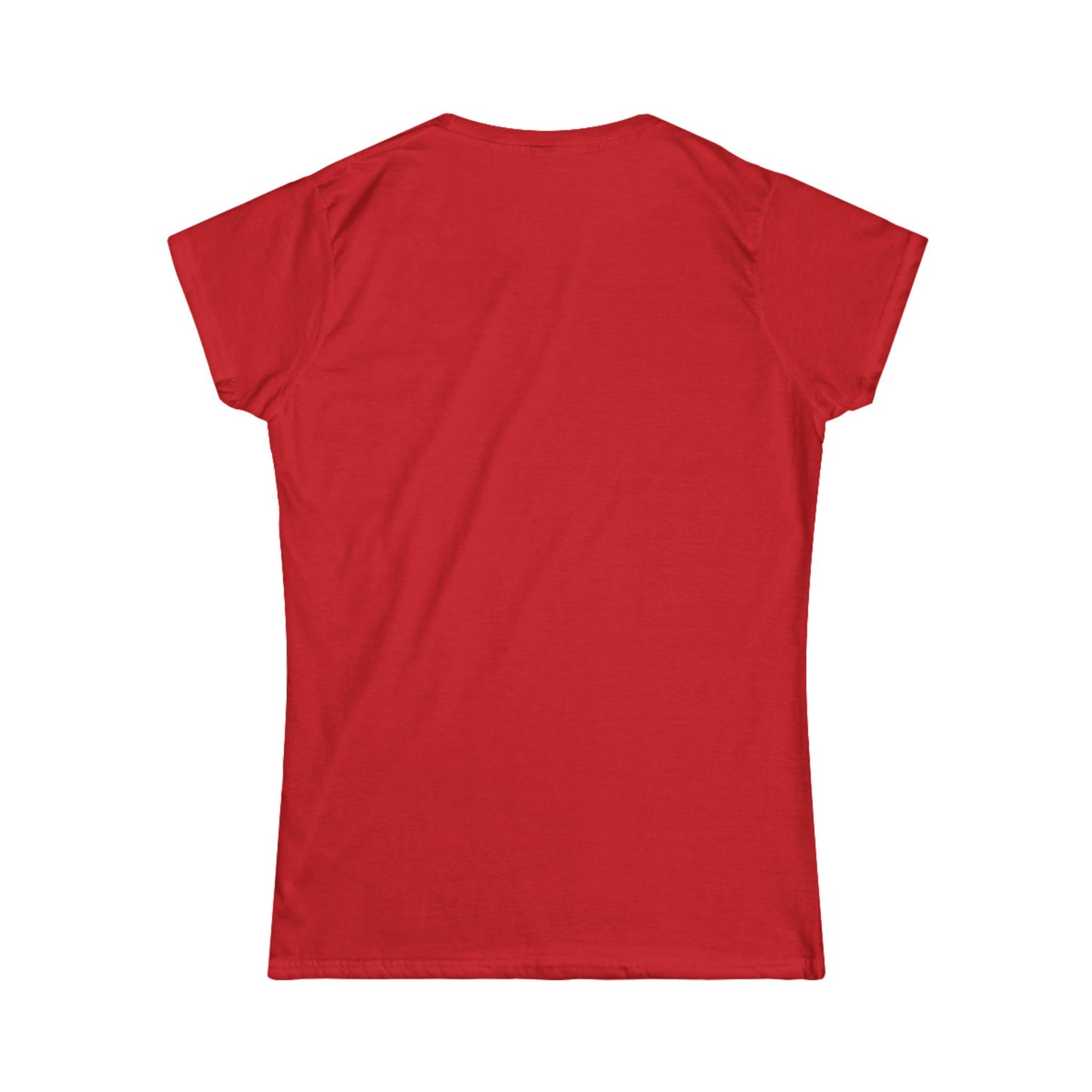 Softstyle Tee - 'Enjoy the game' Cherry Red T-Shirt