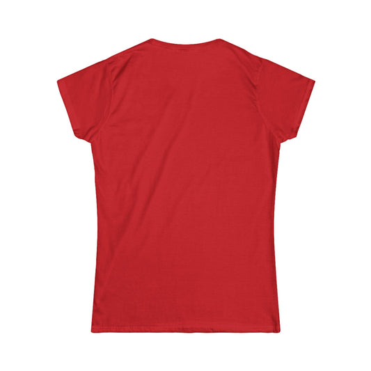 Softstyle Tee - 'Enjoy the game' Cherry Red T-Shirt