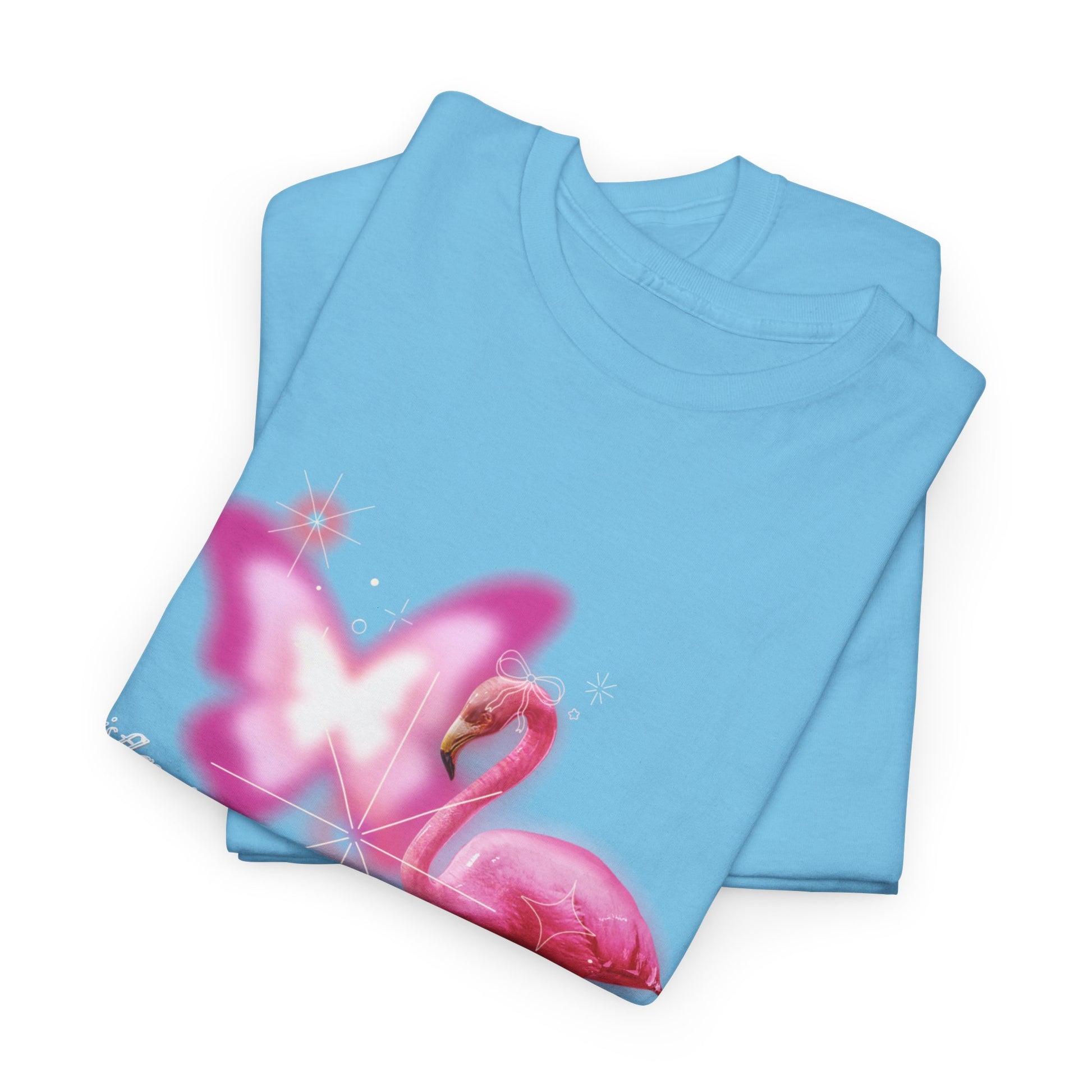 Pink Flamboyant Flamingo, LGBTQ+ Empowering Soft Unisex T-Shirt
