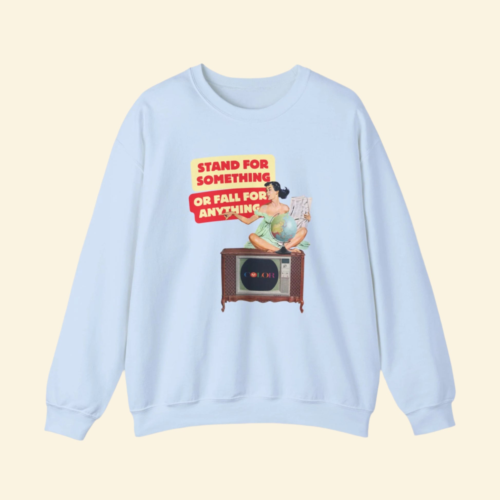 Stand for Something Crewneck Sweatshirt - Unisex Heavy Blend™