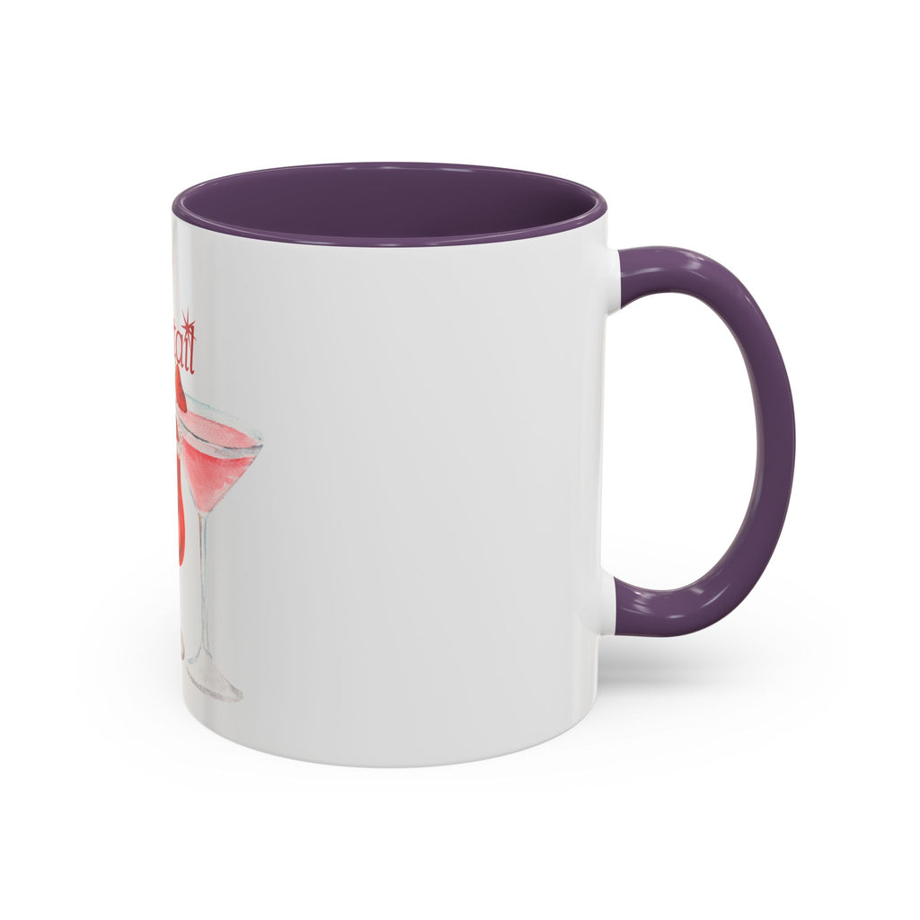 Happy Hour Cocktail Accent Coffee Mug - Fun Drinkware for Parties & Gatherings
