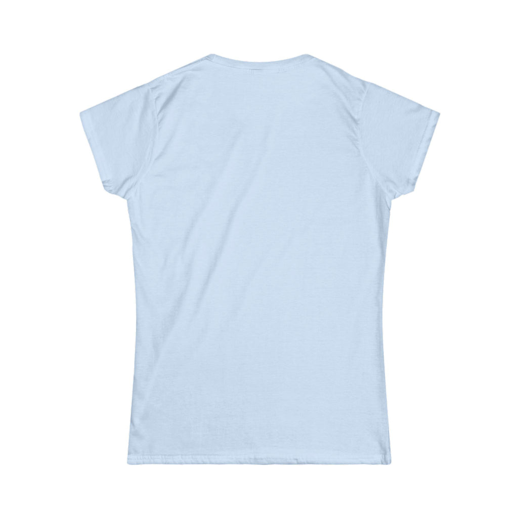 Programmed for Disobedience Women's Softstyle Tee - Trendy Graphic Tee for Bold Women