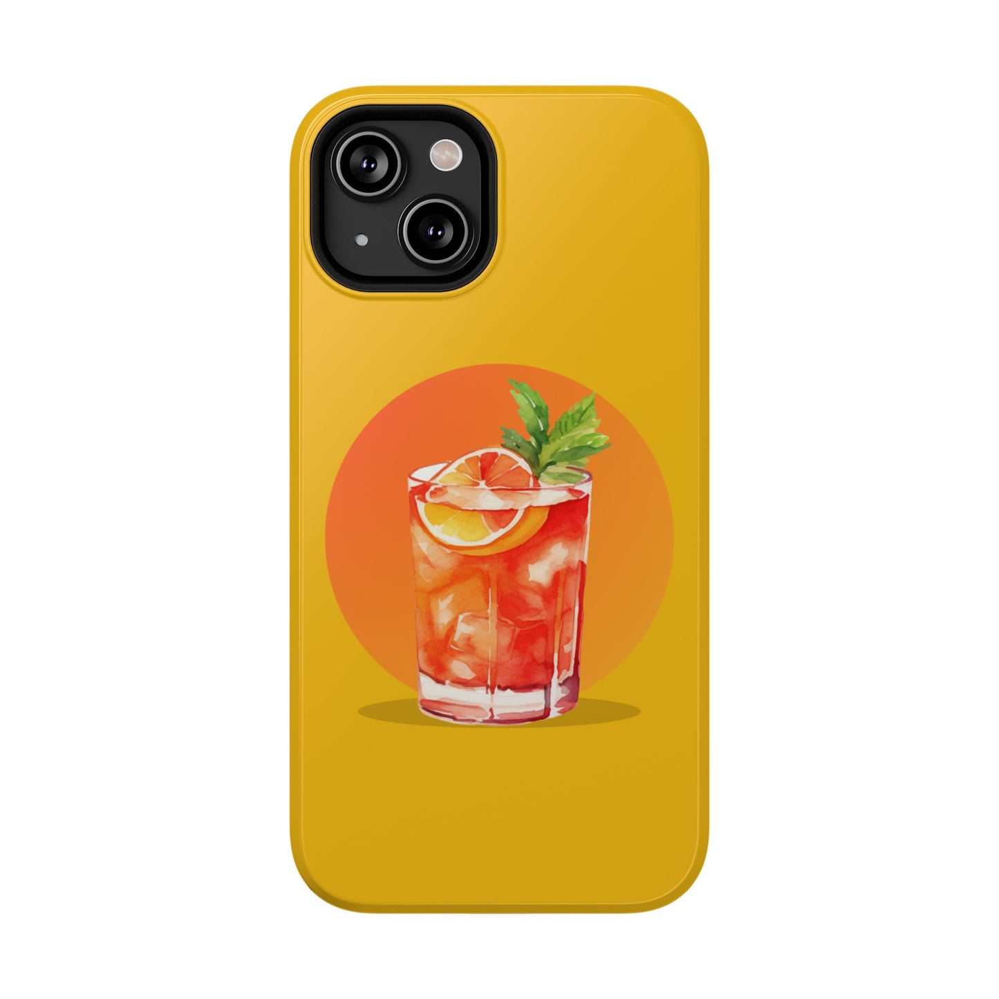 Tropical Cocktail Impact-Resistant Phone Case