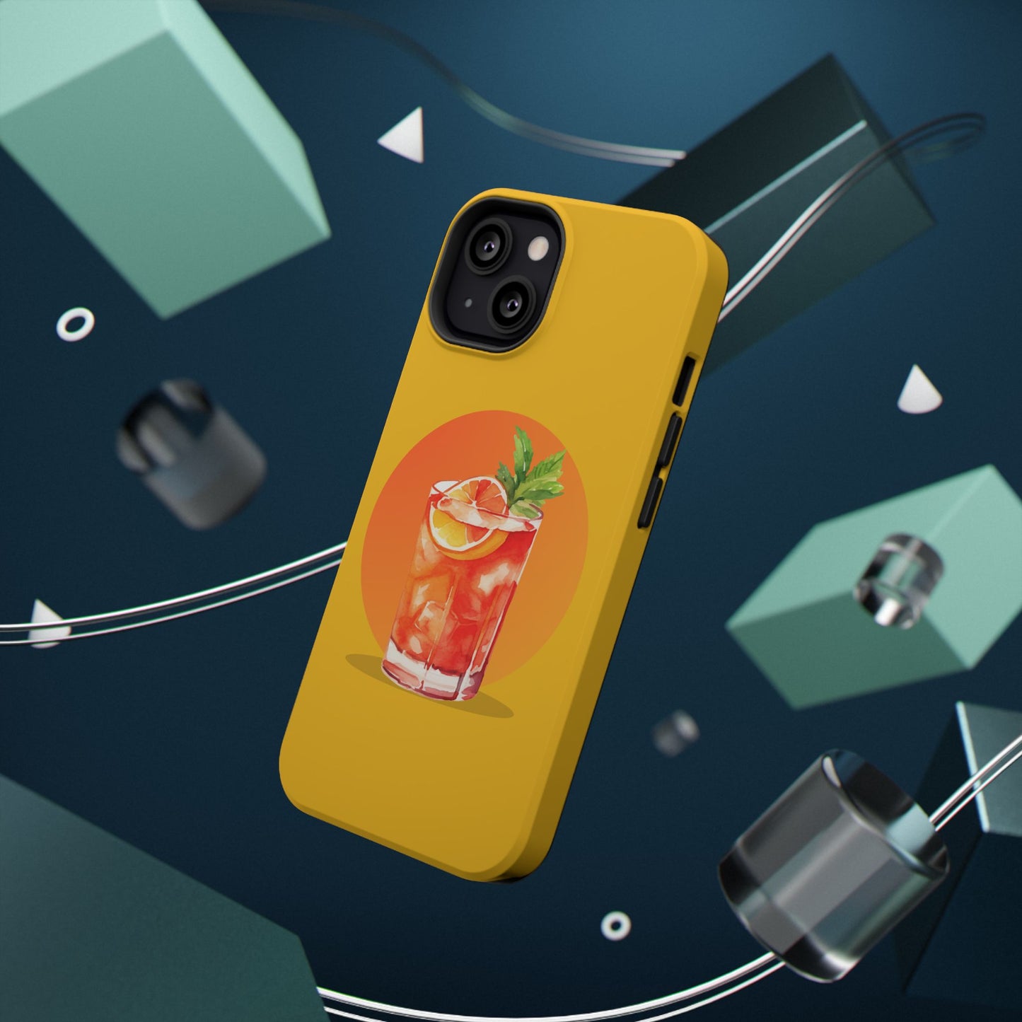 Tropical Cocktail Impact-Resistant Phone Case