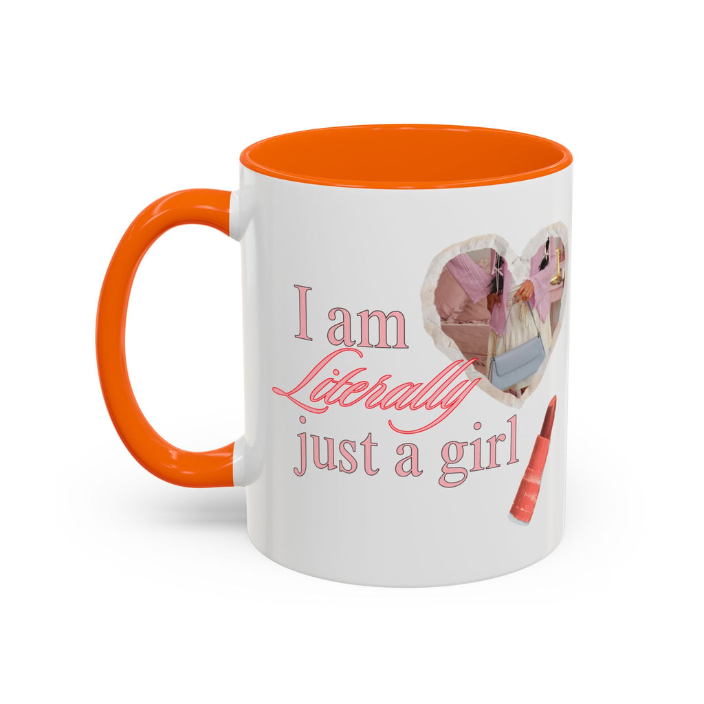 Stylish Pink Bow Accent Coffee Mug - Perfect Gift for Girly Vibes