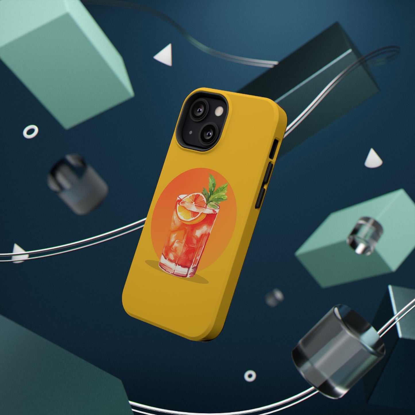 Tropical Cocktail Impact-Resistant Phone Case