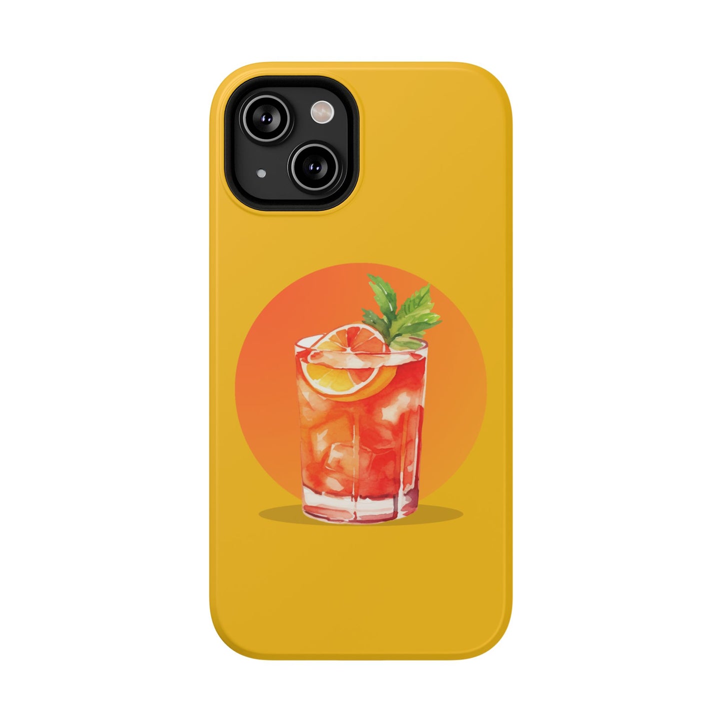 Tropical Cocktail Impact-Resistant Phone Case