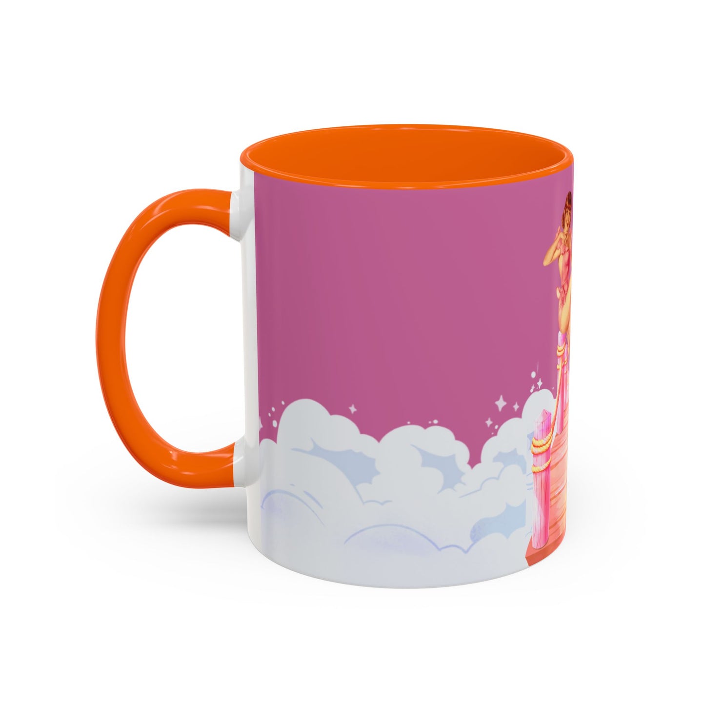 Dreaming Away Your Life Accent Coffee Mug - 11oz & 15oz with Whimsical Design