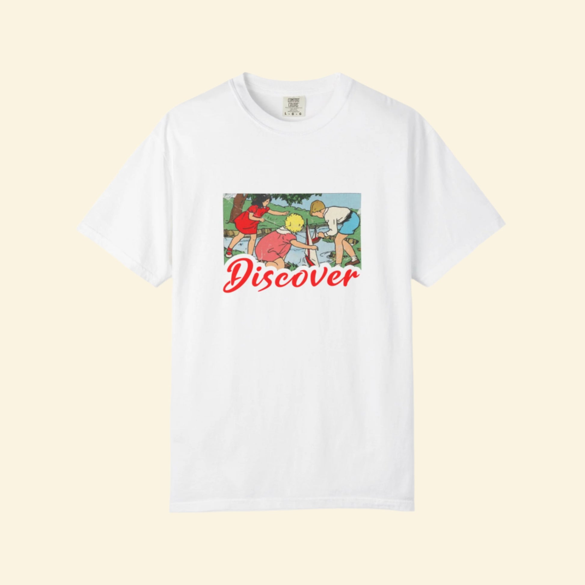 Adventure! Discover! Explore!- Childlike Wonder Vintage Tee