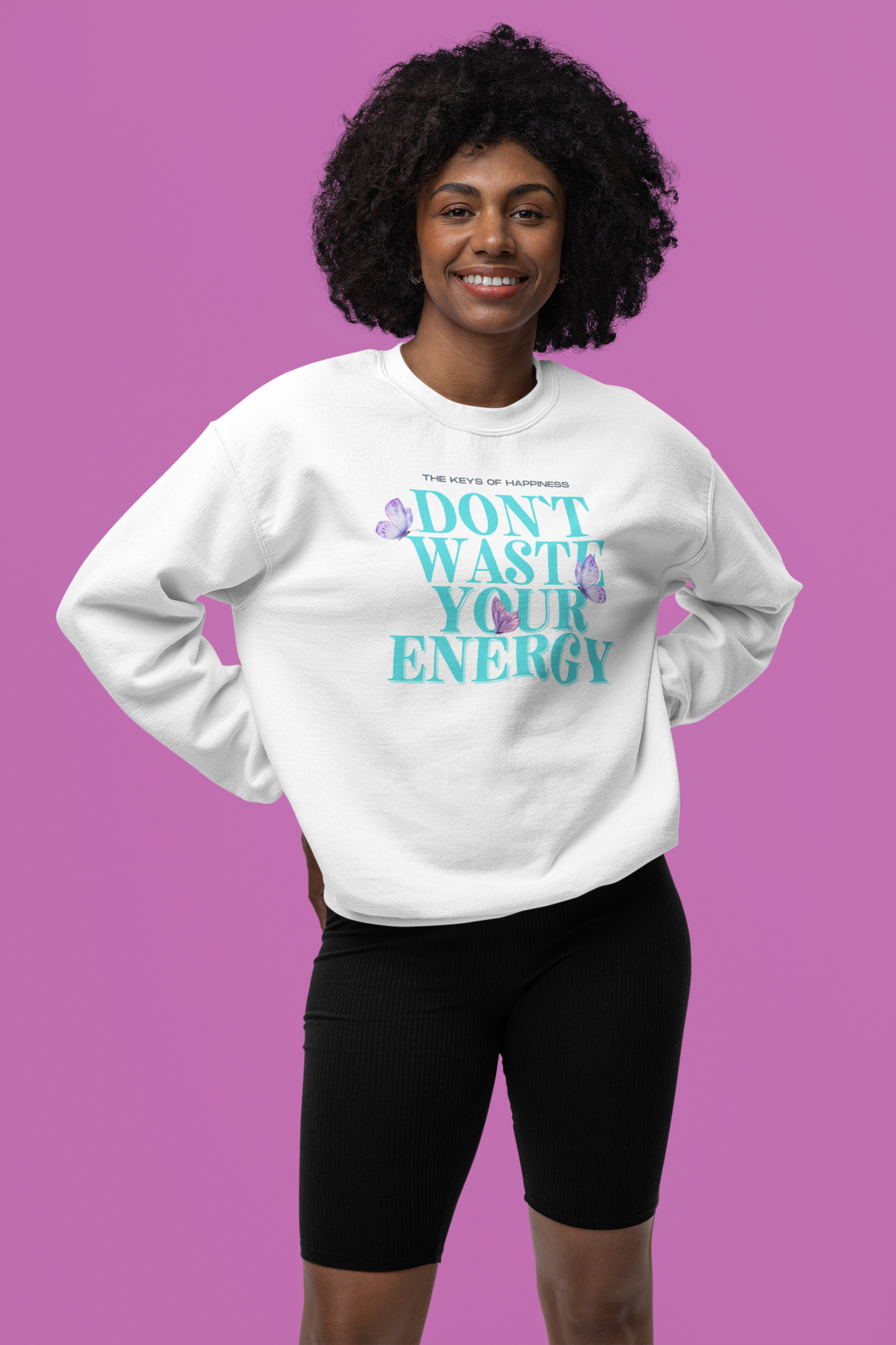 Don't Waste Your Energy Unisex Crewneck Sweatshirt