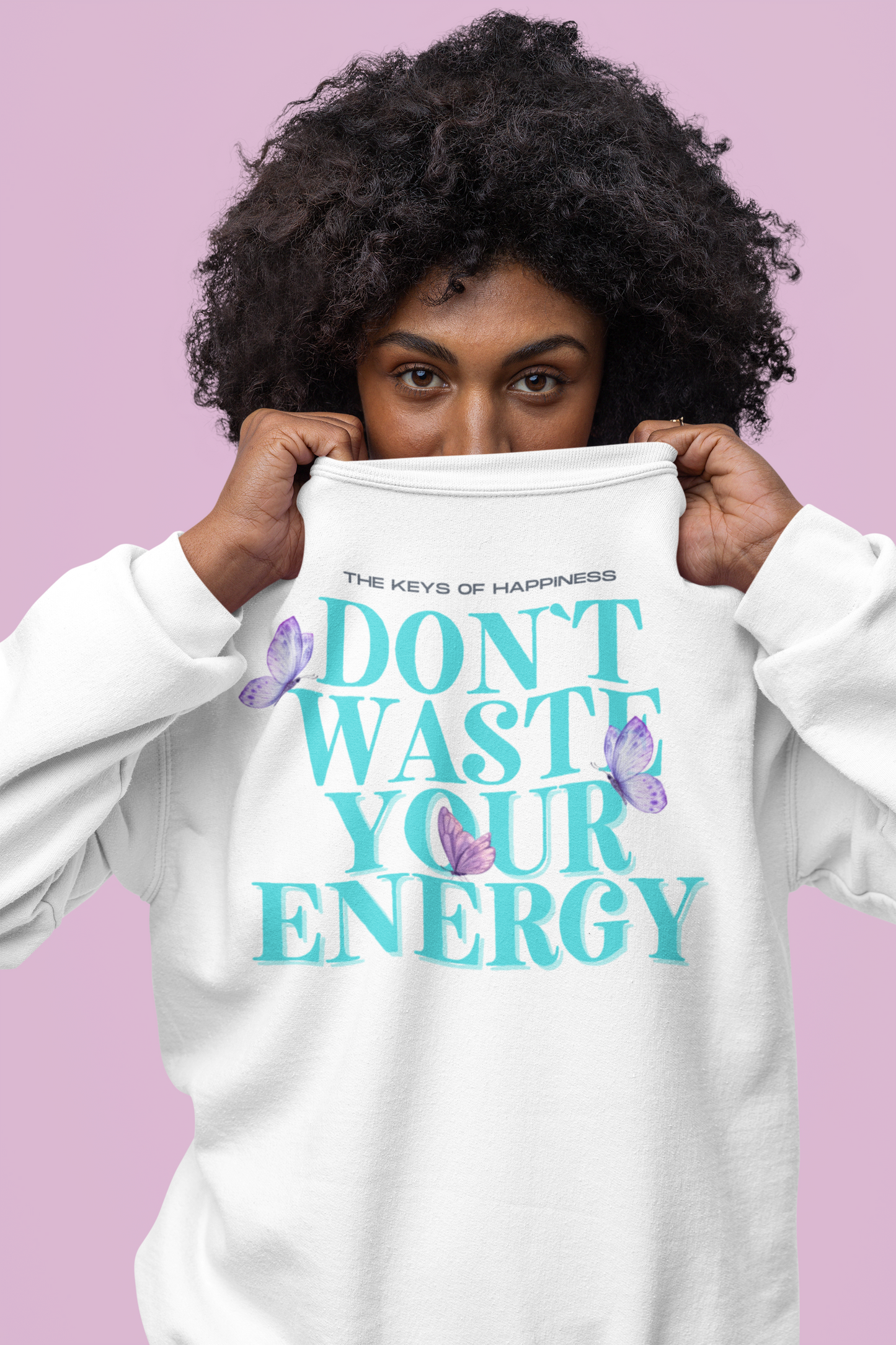 Don't Waste Your Energy Unisex Crewneck Sweatshirt