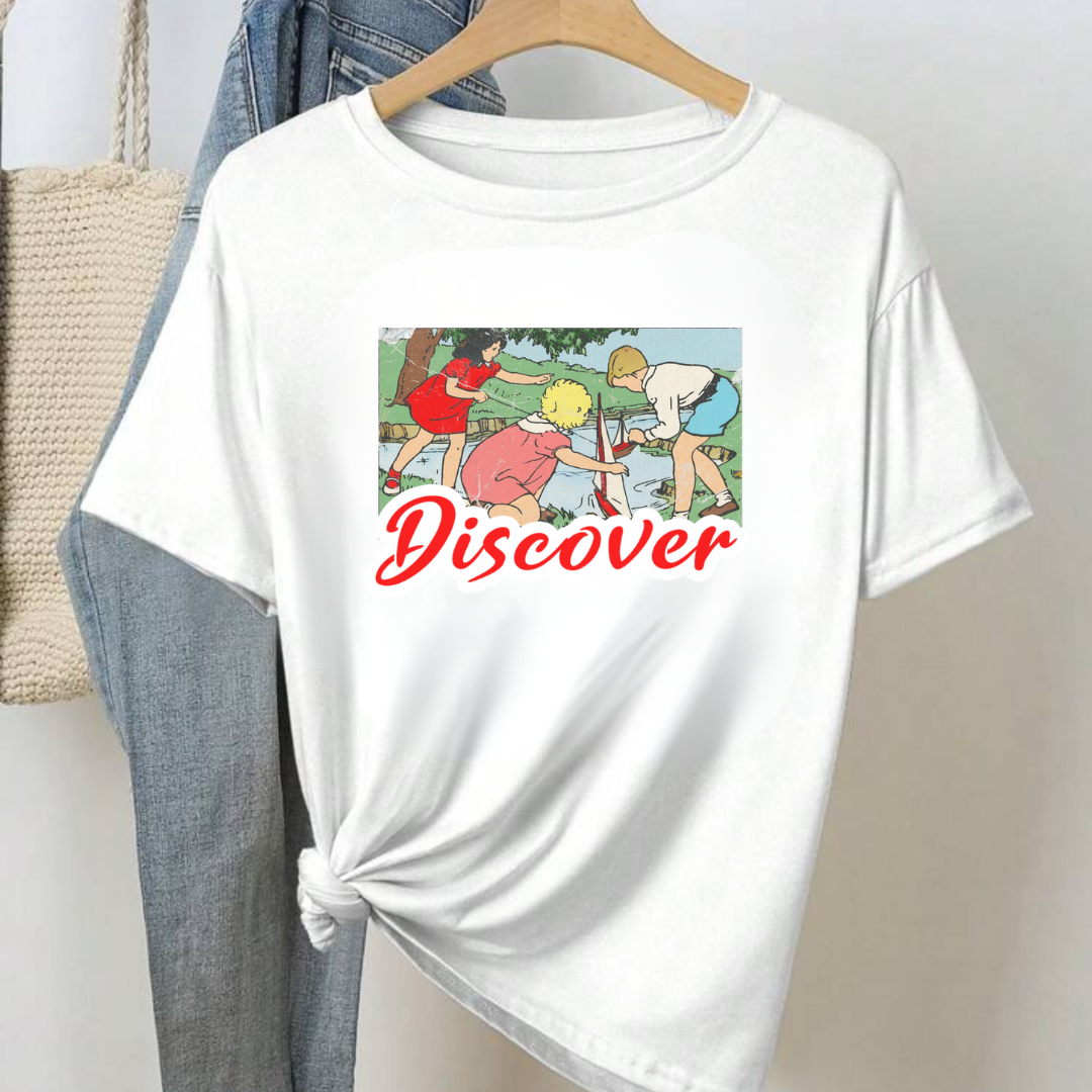 Adventure! Discover! Explore!- Childlike Wonder Vintage Tee