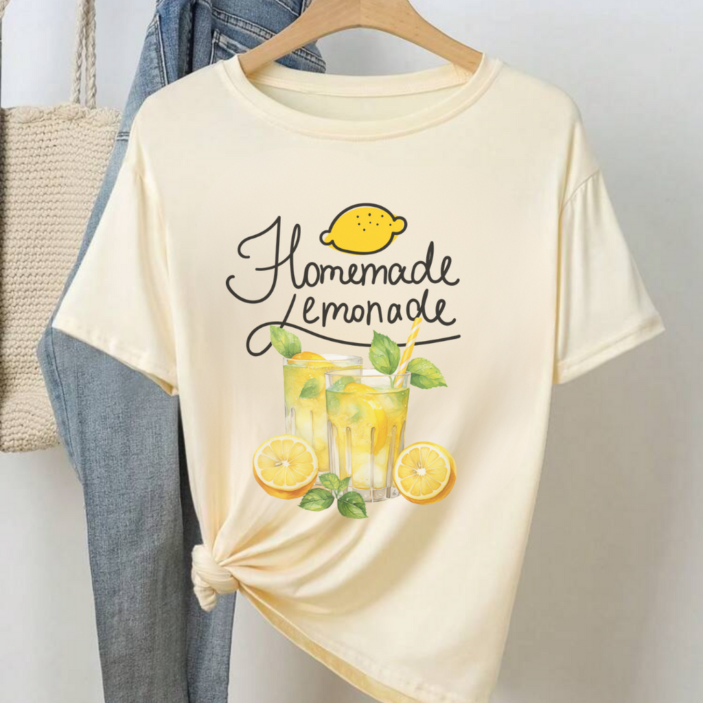 Homemade Lemonade Unisex Garment-Dyed T-Shirt for Summer Vibes